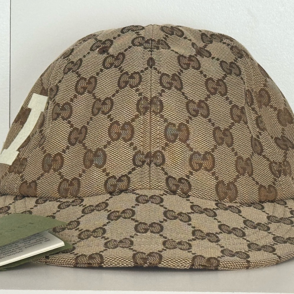 SOLD Gucci Brown Monogram Hat